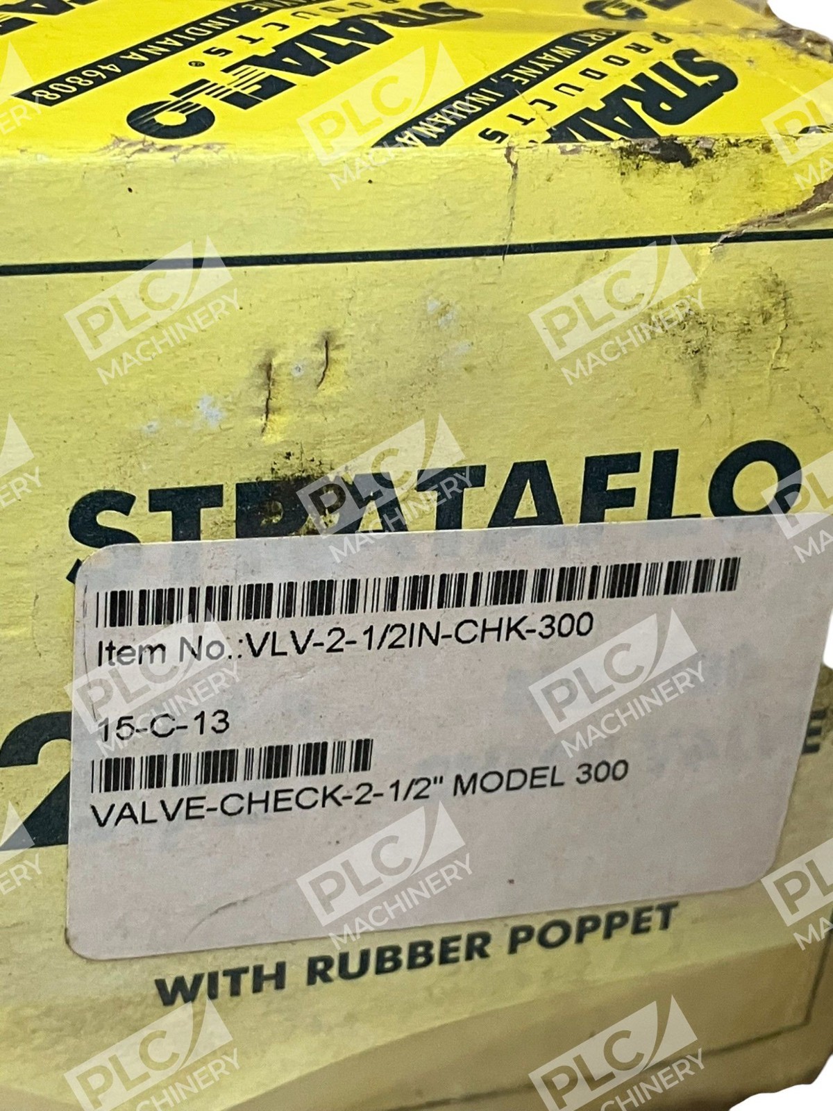 Strataflo 2004 F 2-1/2" Check Valve W/ Rubber Poppet 300 - Image 10