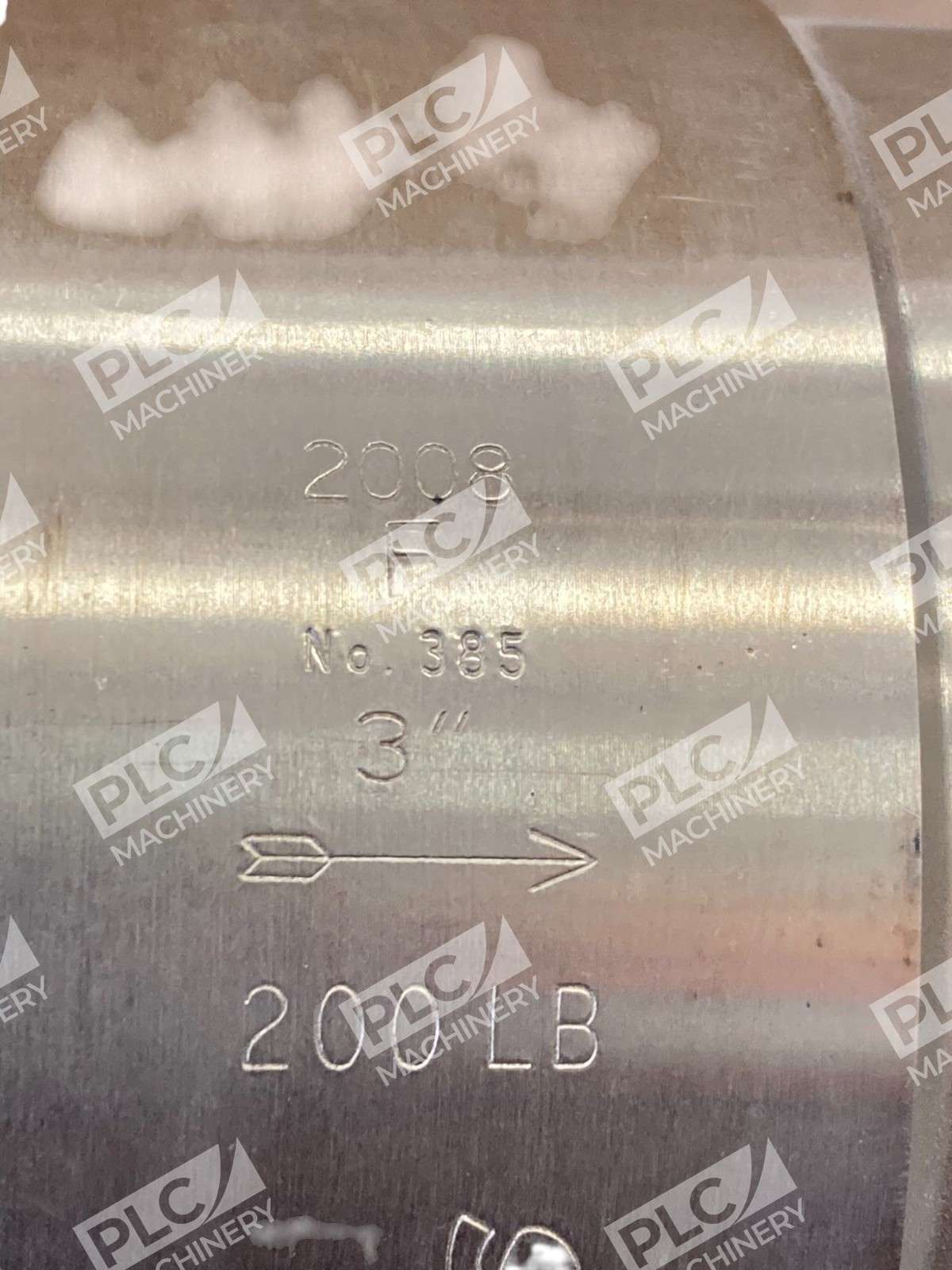 Strataflo F 200LB 3" Check Valve W/ Rubber Poppet 385 - Image 7