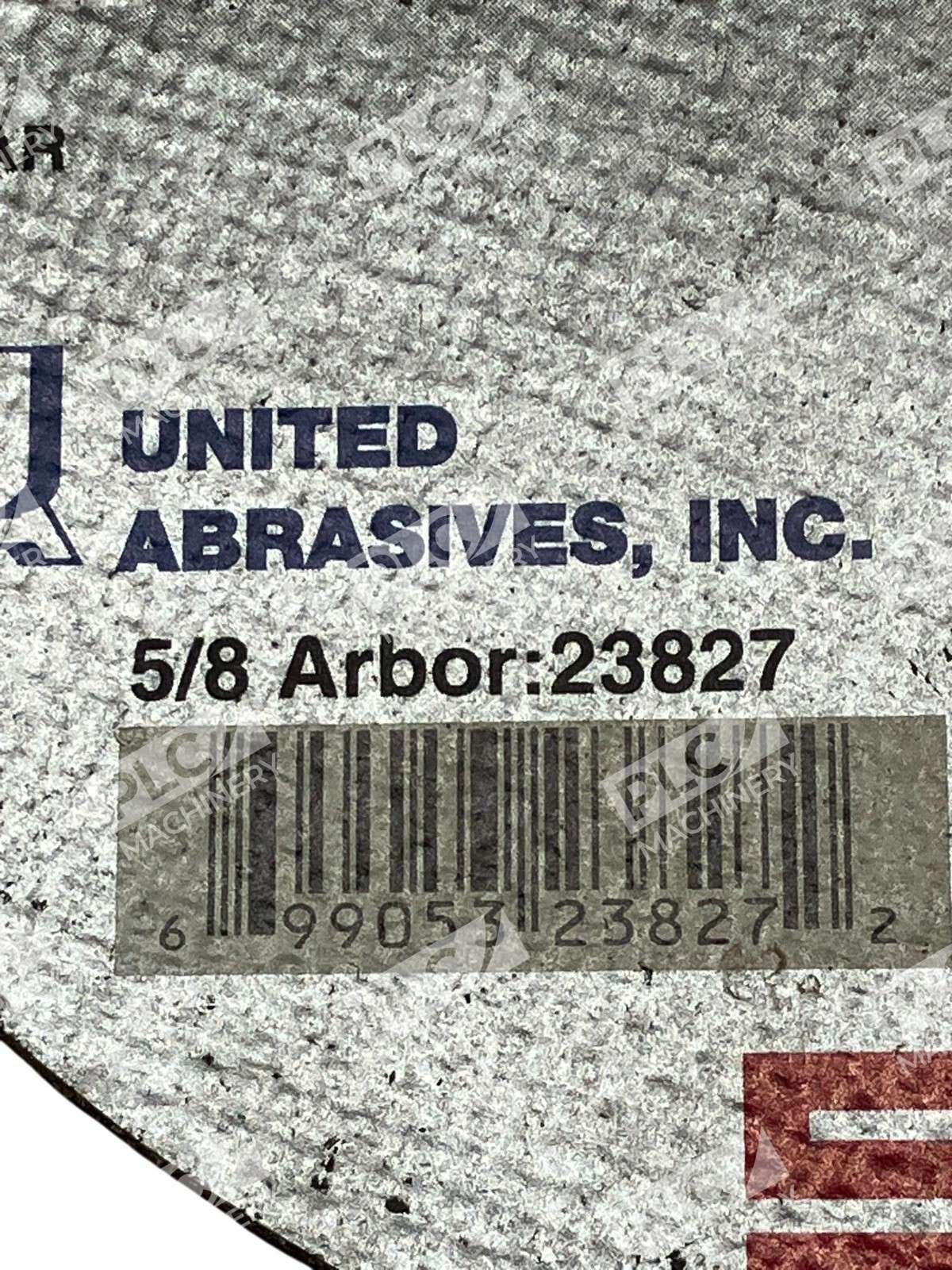 United Abrasives SAIT 23827 Z-Tech 7" High Performance Cut-Off Wheel .090 - Image 3