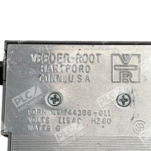 Veeder Root 6W 60Hz 115VAC General Purpose Magnetic Counter 744386 011 226558137140