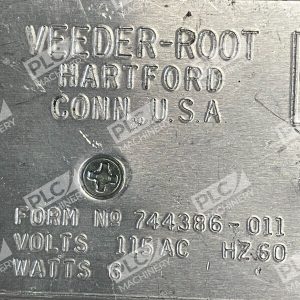 Veeder Root 6W 60Hz 115VAC General Purpose Magnetic Counter 744386 011 226558137140