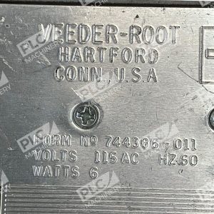 Veeder Root 6W 60Hz 115VAC General Purpose Magnetic Counter 744386 011 226558137140