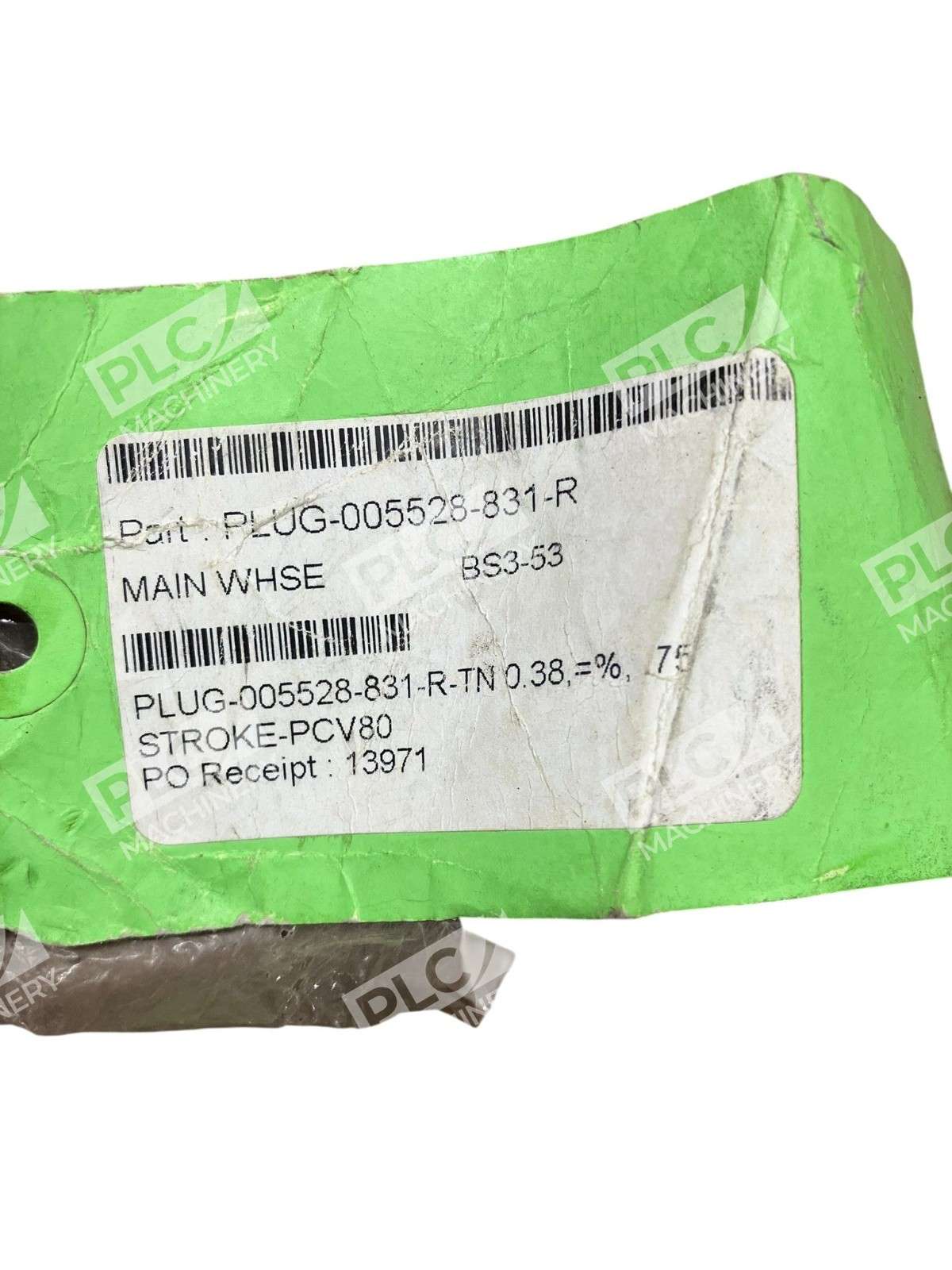 005528-831-R Industrial Plug STROKE-PCV80 TNO.38 - Image 5