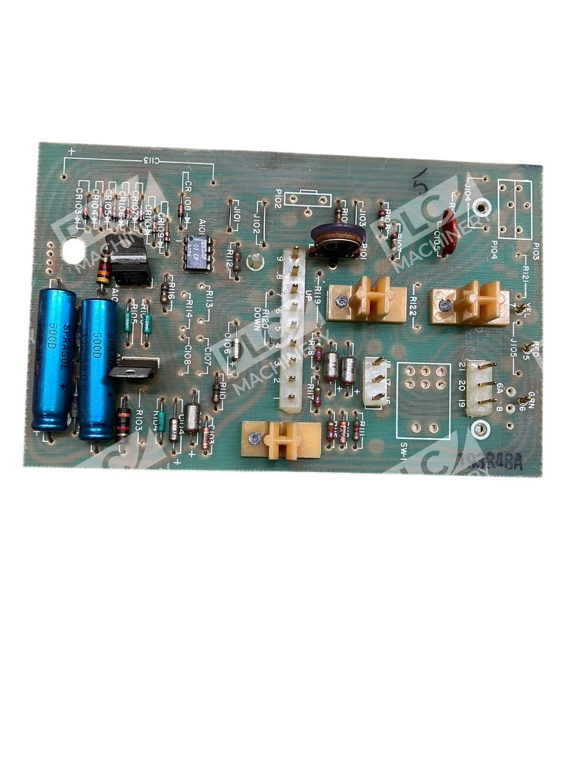 193848A Industrial Control Circuit Preamplifier Board - Image 3