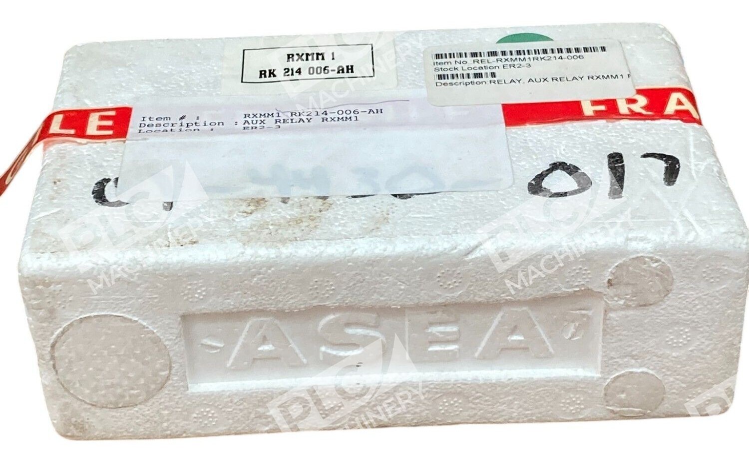 ABB RXMM1 RK214006-AH Auxiliary Relay RXMM 1 RK 214 006-AH