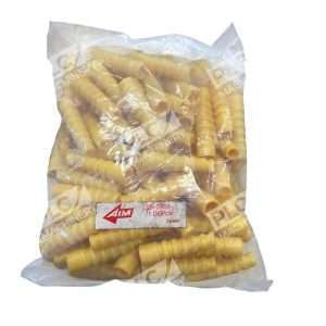 AIM 25-7959YE Yellow BNC Connector Boots Hoods Cinch Pack of 100pcs