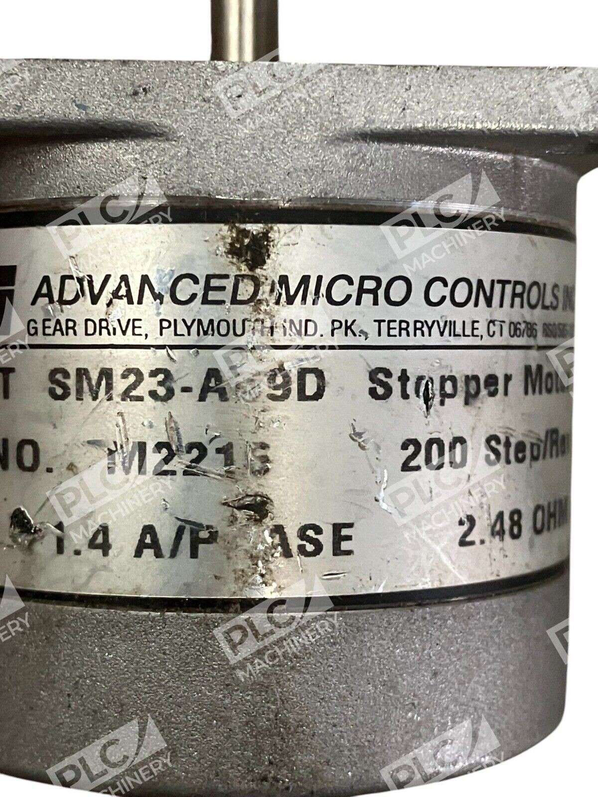 AMCI 3.5VDC 1.4A/Phase 200Step/Rev 2.48Ohm Stepper Motor SM23-A69D - Image 4