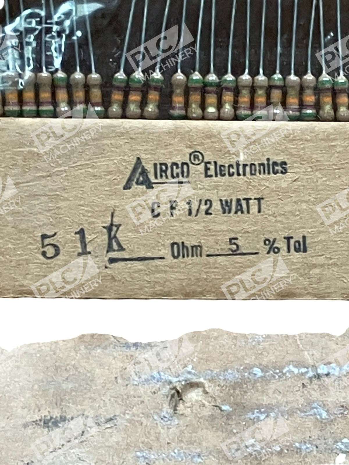 Airco Electronics CF 1/2 Carbon Film Resistors 51k Ohms 0.5 W One Box of 1000 - Image 11