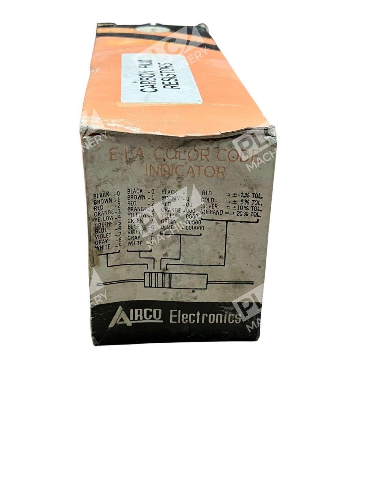 Airco Electronics CF 1/2 Carbon Film Resistors 51k Ohms 0.5 W One Box of 1000 - Image 7