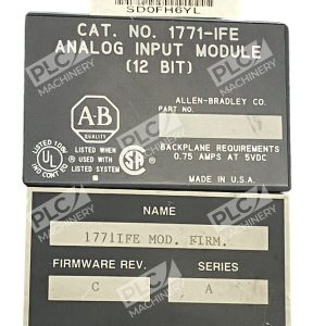 Allen Bradley 12 Bit Analog Input Module 1771 IFE A 226439667501