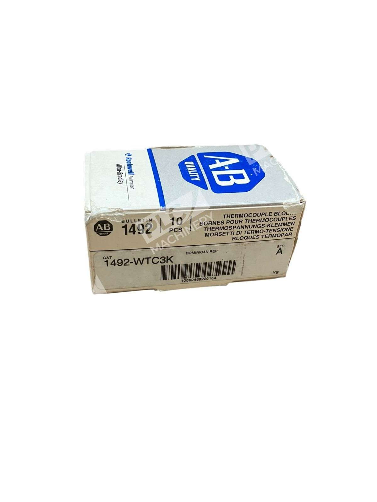 Allen-Bradley 1492-WTC3K Type K Thermocouple Terminal Block 2-Circuit