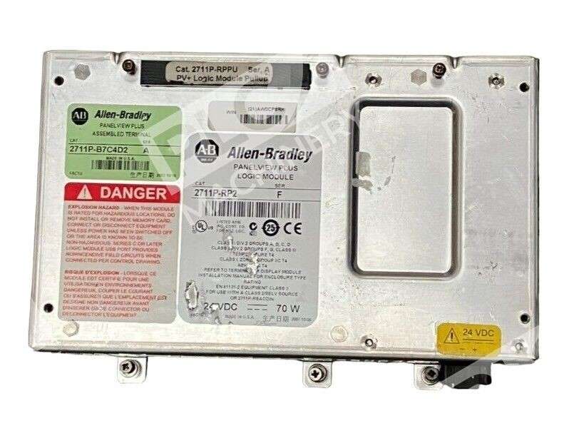Allen Bradley 2711P-RP2 Ser F Logic Module