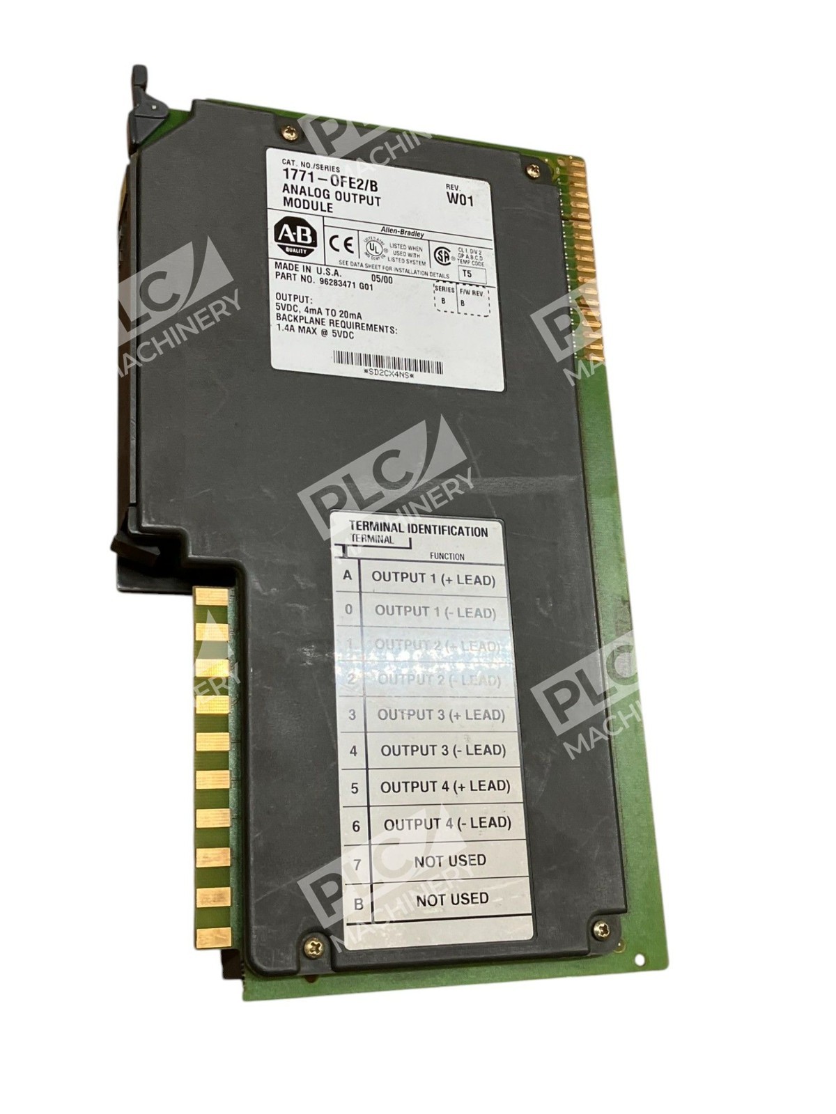 Allen Bradley AB 96283471 G01 Analog Output Module 1771-OFE2 /B - Image 9