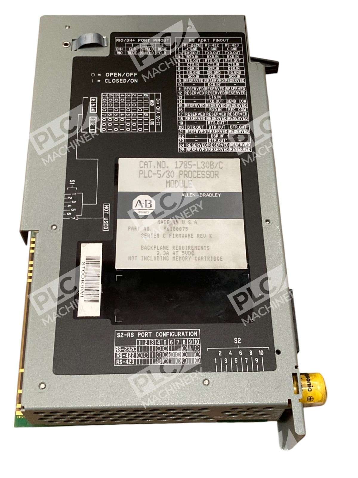 Allen Bradley PLC-5/30 Processor Module - Image 8