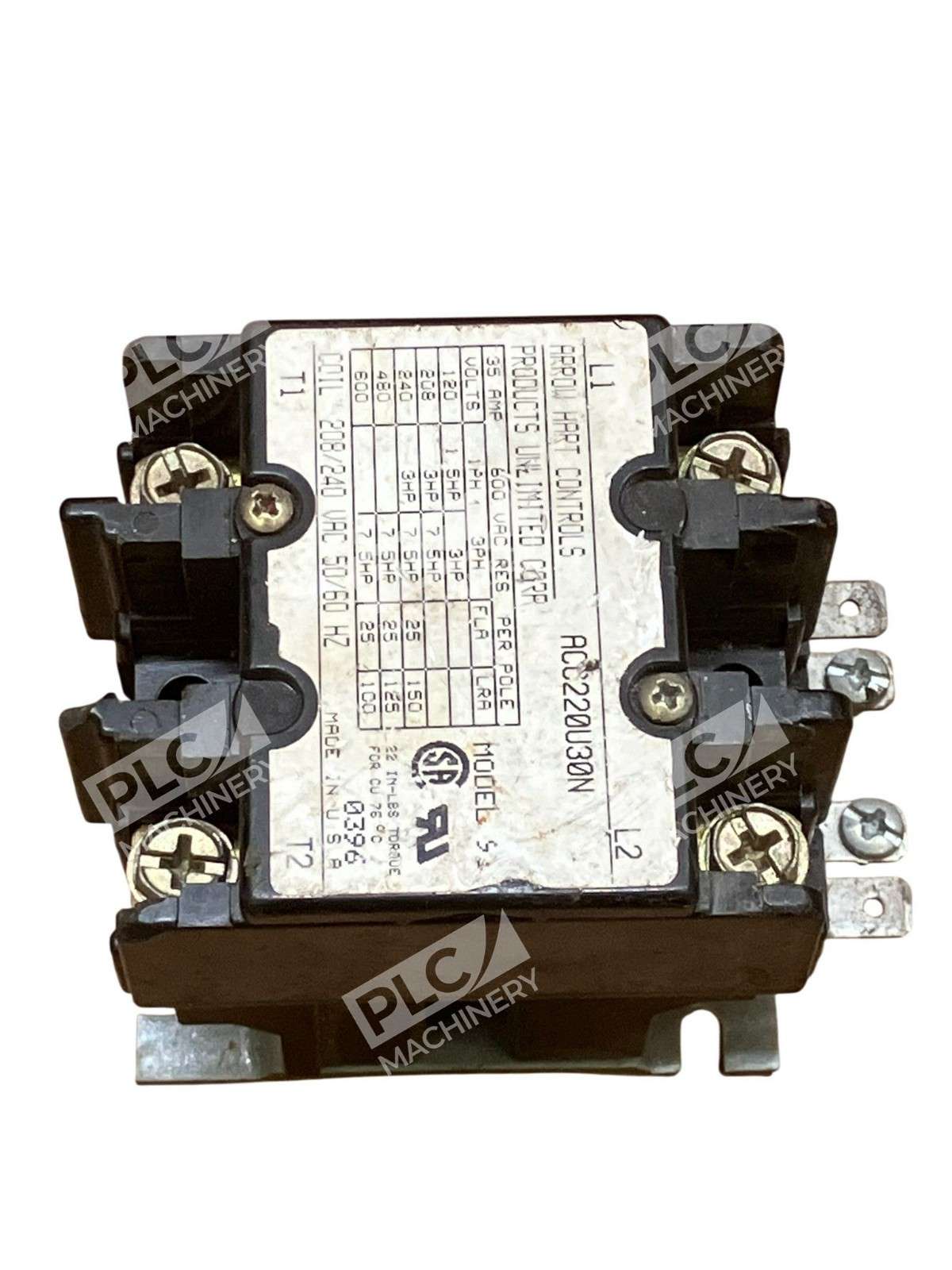 Arrow Hart Controls Contactor ACC220U30N - Image 6