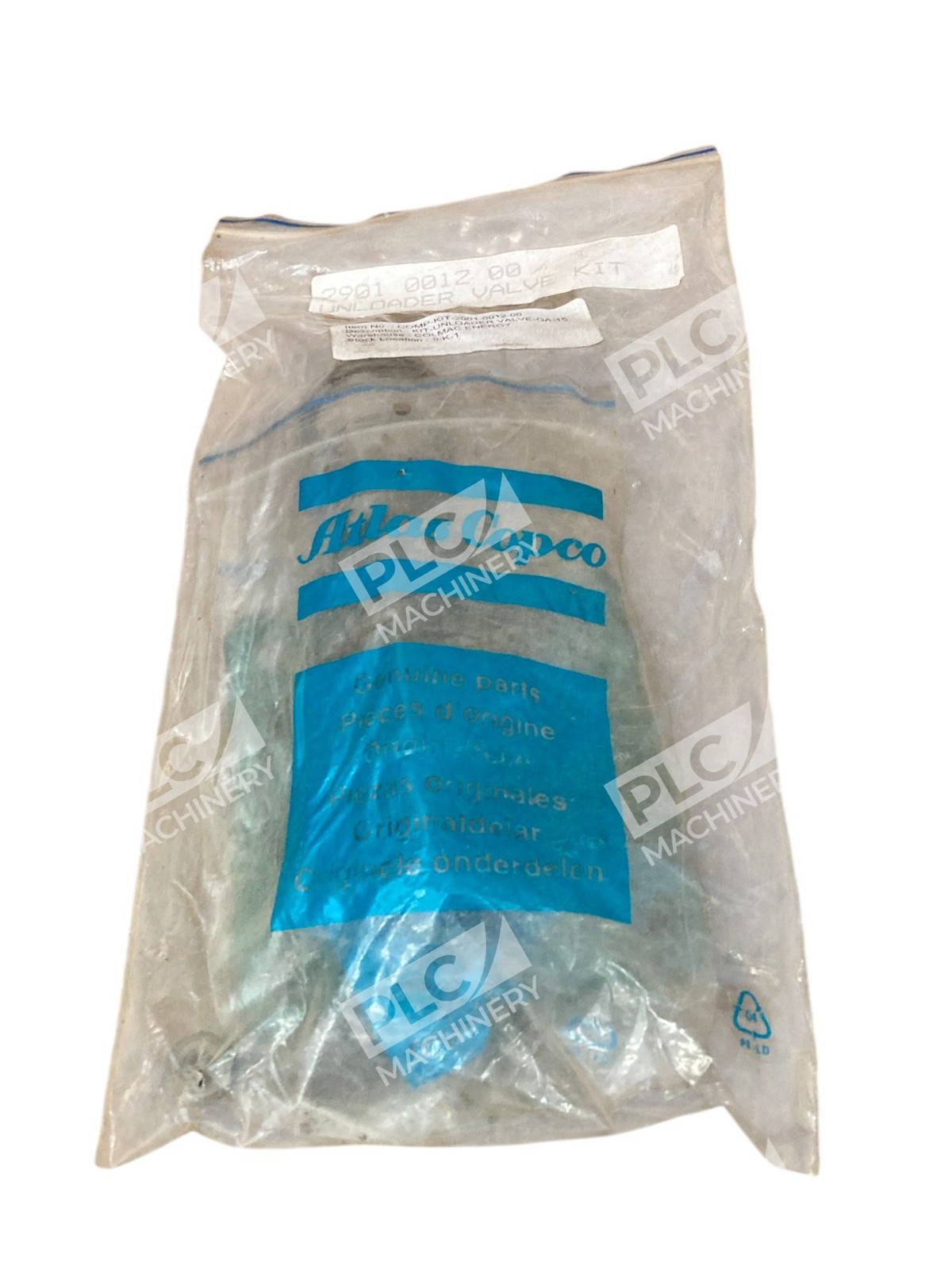 Atlas Copco 2901001200 Unloader Valve Kit 2901-0012-00 - Image 9