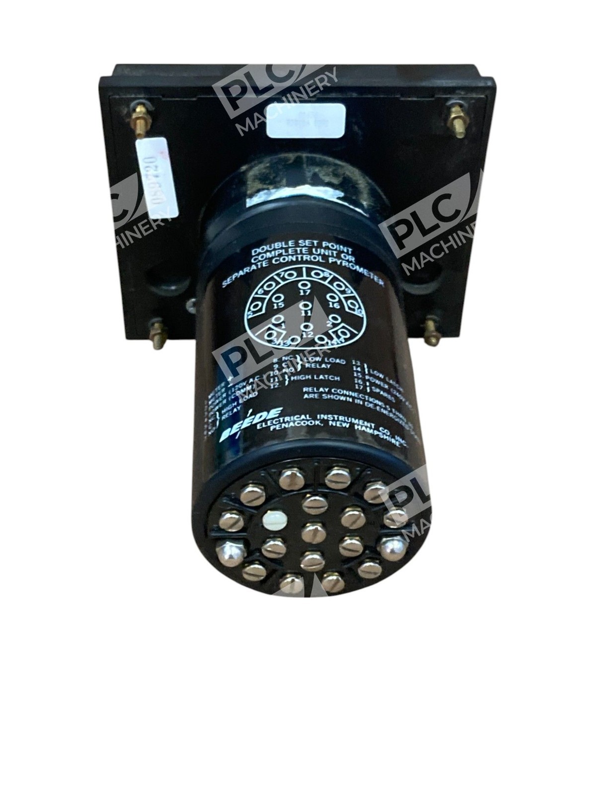 Beede 920106 0-5AAC 0-300AC Amperes Panel Meter Relay MR4-24-07 PJ - Image 6