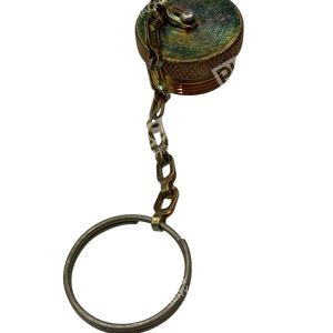 Brass 1 Threaded Filler Cap and Chain