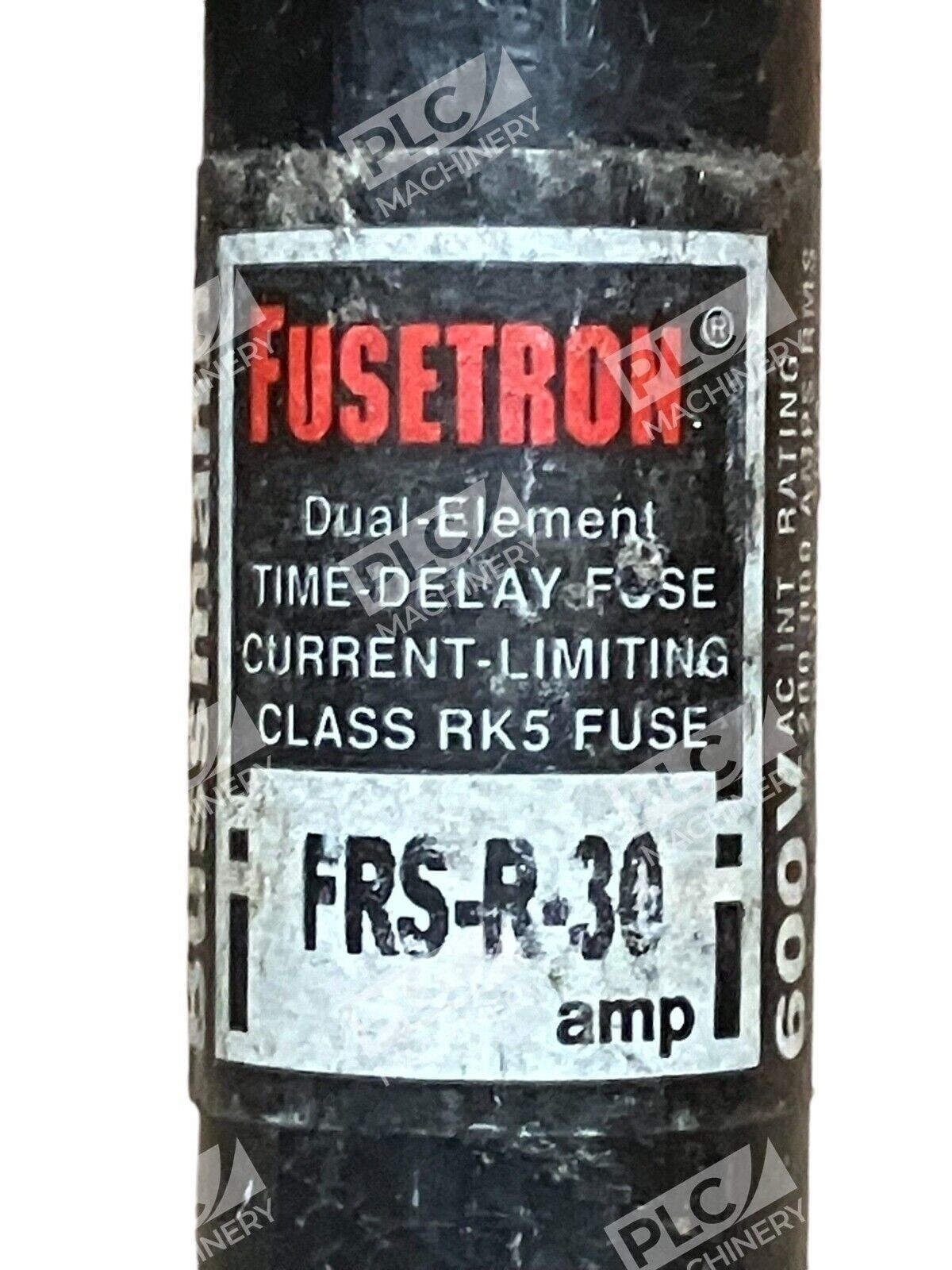 Bussmann 600VAC 30A Fuse Fusetron (lot of 2) - Image 4