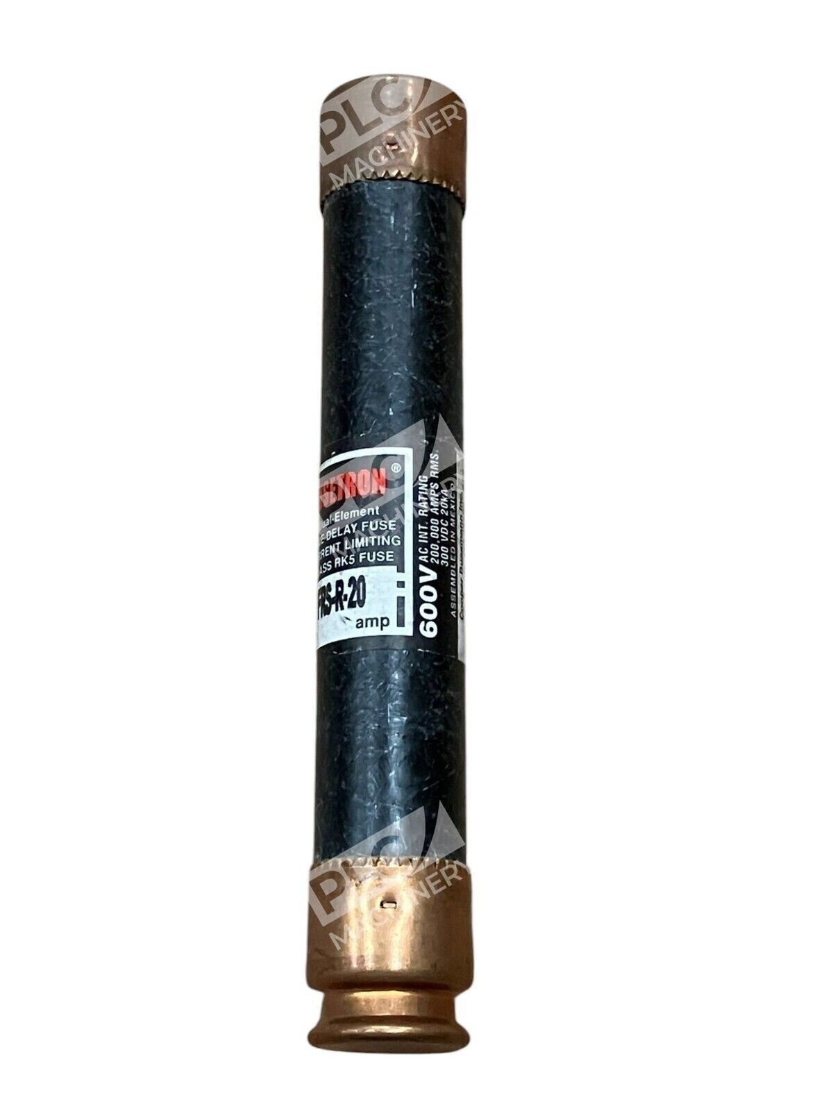 Bussmann Cooper Fusetron 20A 600V Fuse FRS-R-20 (lot of 3) - Image 3