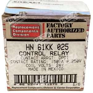 Carrier Factory HN 61KK 025 Control Relay