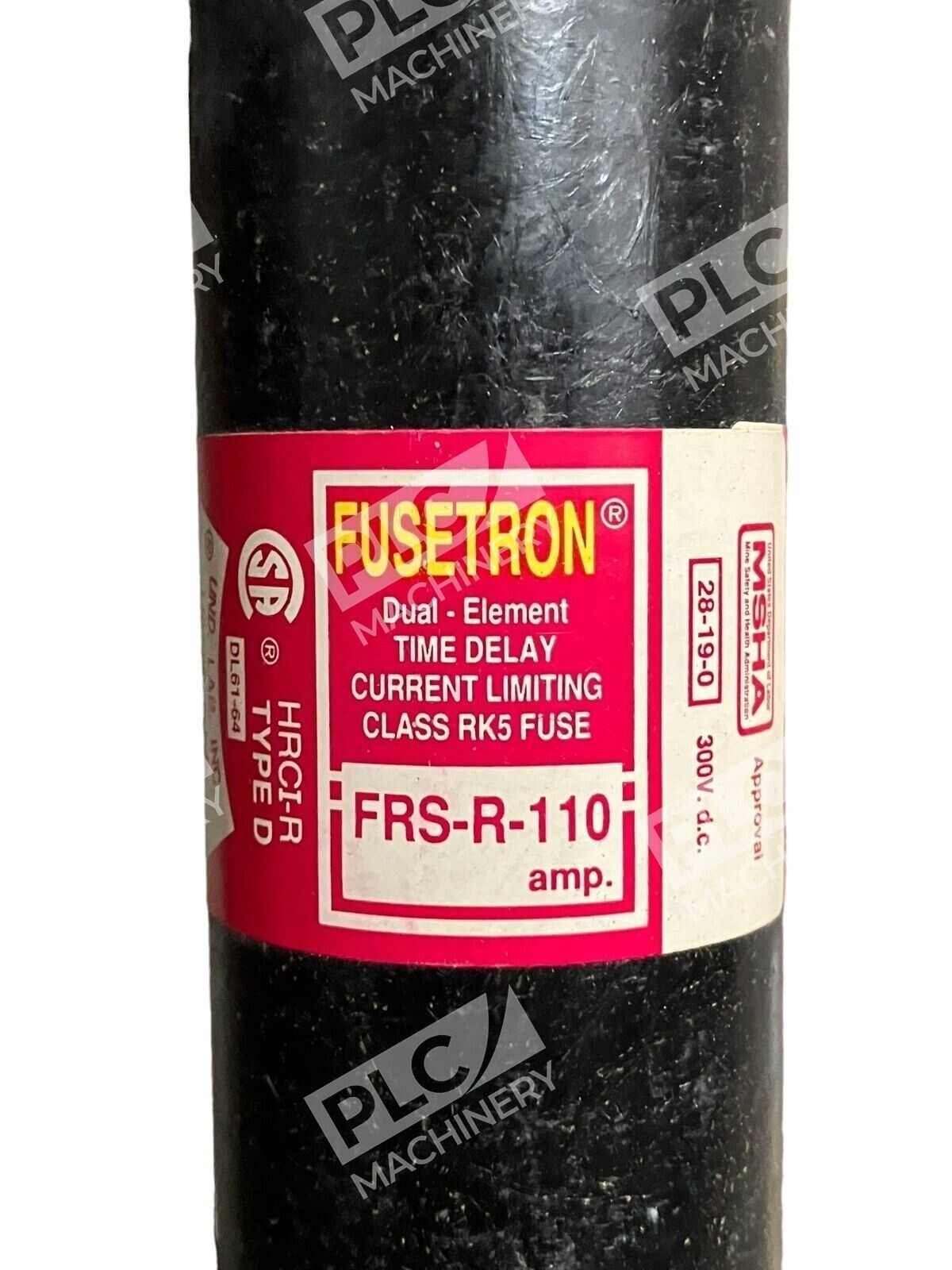 Cooper Bussmann FRS-R-110 Fusetron Dual Element Class RK5 Time Delay Fuse - Image 8