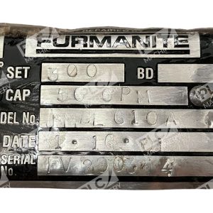 Crosby Valve Gage Co 961101FA 300PSIG UVNB Ammonia Relief Valve JMBL61CA 226869308181