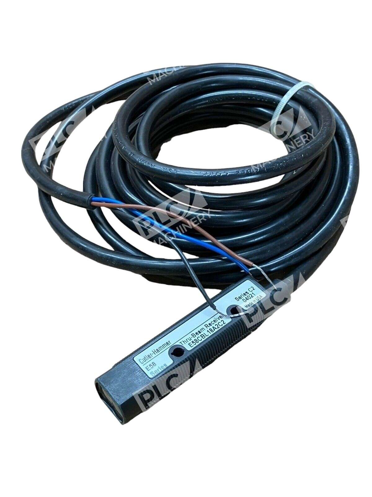 Cutler Hammer E58CBL18A2C2 18mm Tubular Photoelectric Thru-Beam Receiver - Image 4