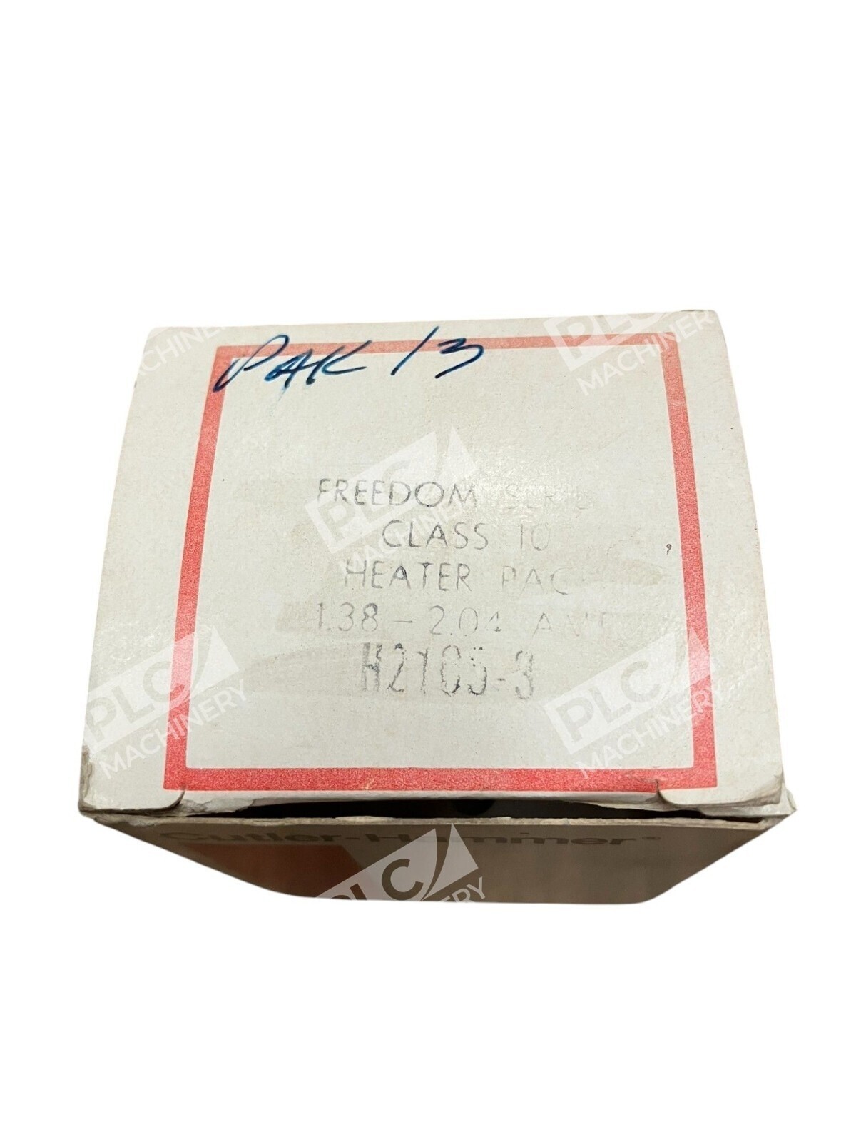 Eaton Cutler Hammer 10 Freedom Series 138-204A Heater 3-Pack H2105-3 (lot of 2) - Image 4