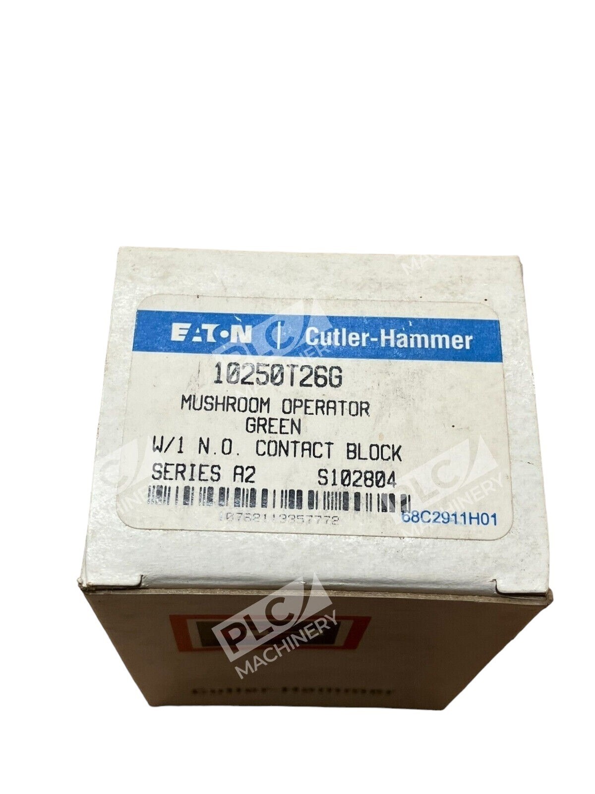 Eaton Cutler Hammer 10250T26G Mushroom Operator Green W/ N.O. Contact Block