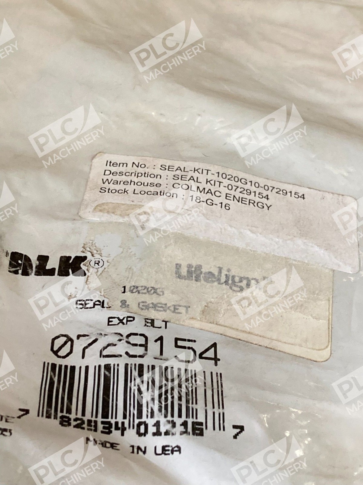 Falk Lifelign 1020G10 Exp BLT Seal & Gasket Kit 1020G 0729154 - Image 3