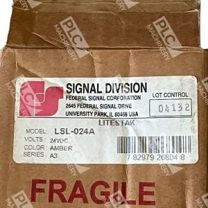 Federal Signal Litestak 24VDC Amber A3 LSL 024A 227034841231