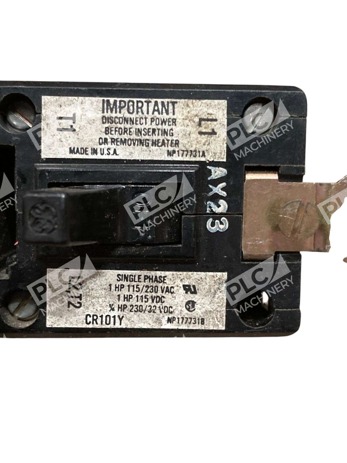 General Electric CR101Y Manual Motor Starter - Image 5