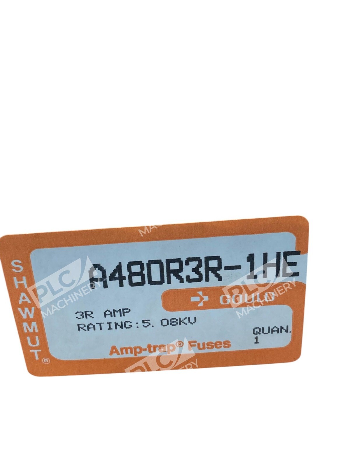 Gould Shawmut 3R Amp 5.08KV Amp-trap Fuse A480R3R-1HE - Image 3