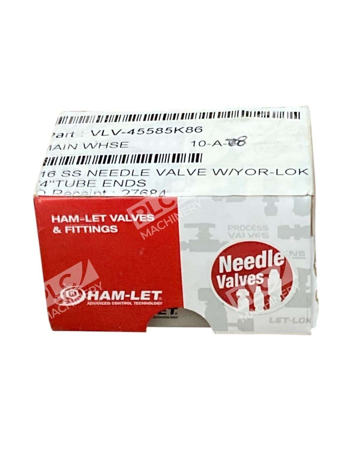 Ham-Let VLV-45585K86 H-300U Series Stainless Steel Needle Valve