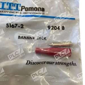ITT Pomona 5167 2 Red Inline Banana Jack 15A 30VAC60VDC Test Connector 92048 297851875611