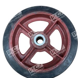 Iron Knight Heavy-Duty Rubber Wheel 8"x2"