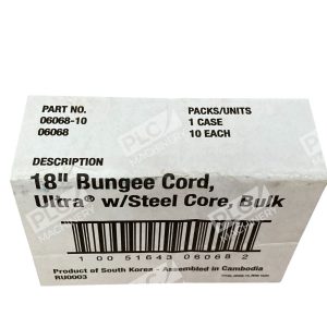 Keeper 06068 10 18 Bungee Cord Ultra W Steel Core Bulk 06068 Box of 10 226871443241