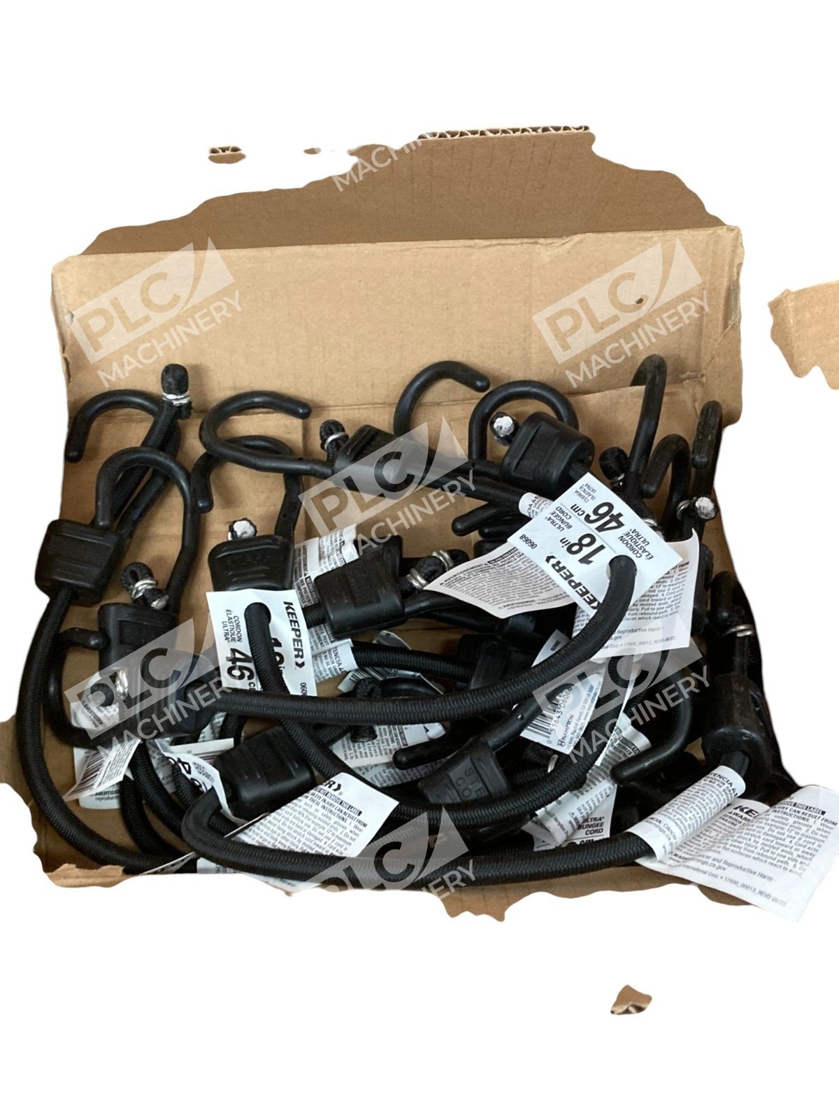 Keeper 06068-10 18" Bungee Cord Ultra W/ Steel Core Bulk 06068 (Box of 10) - Image 6