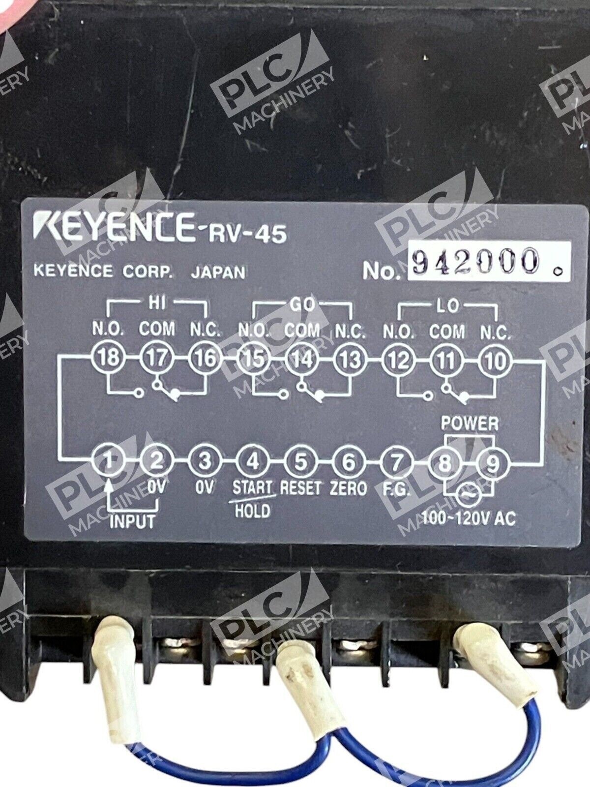 Keyence Digital Meter Relay RV-45 - Image 3