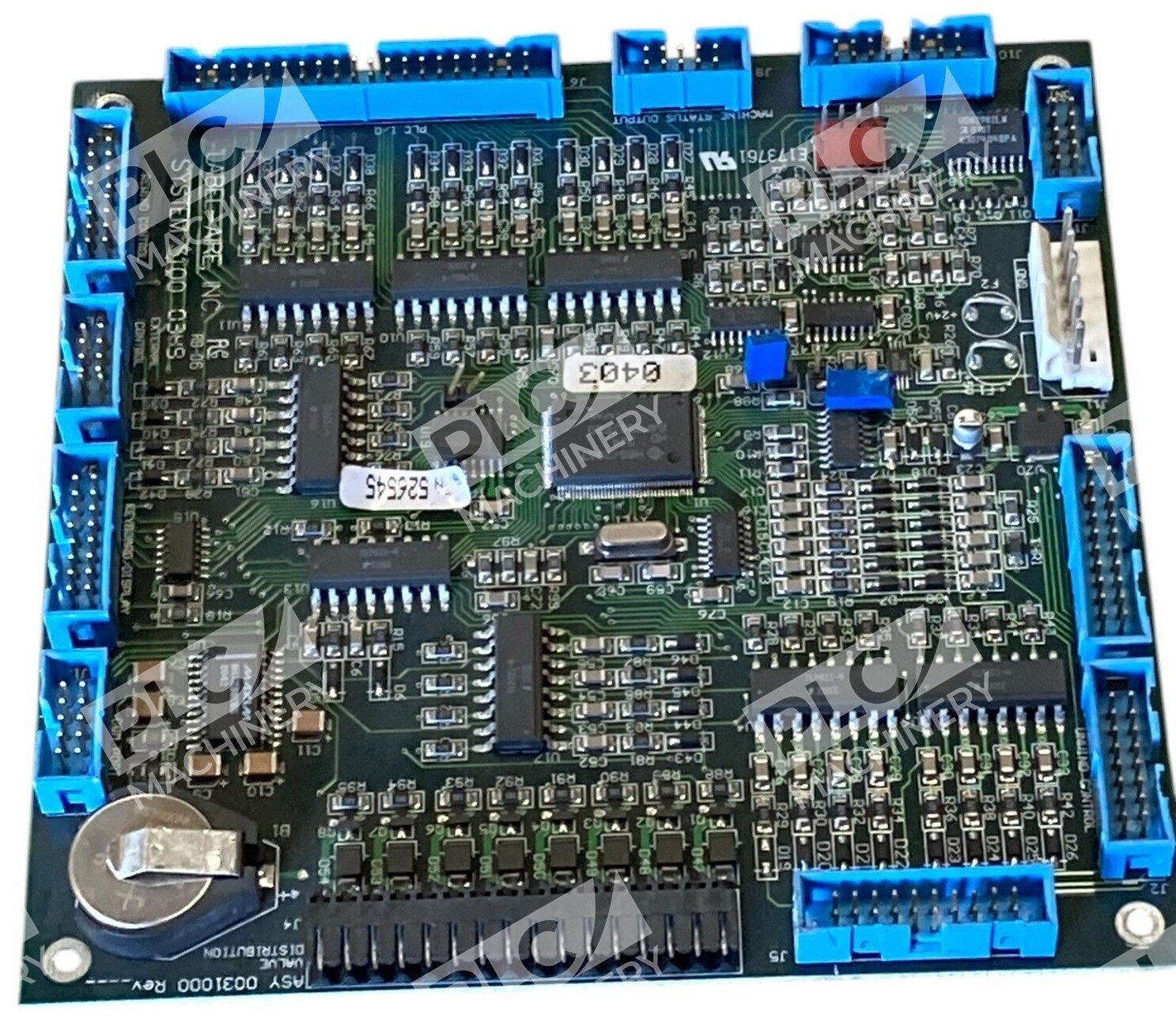 Label Aire PCB E173761 Valve Distribution Circuit Board 0031000
