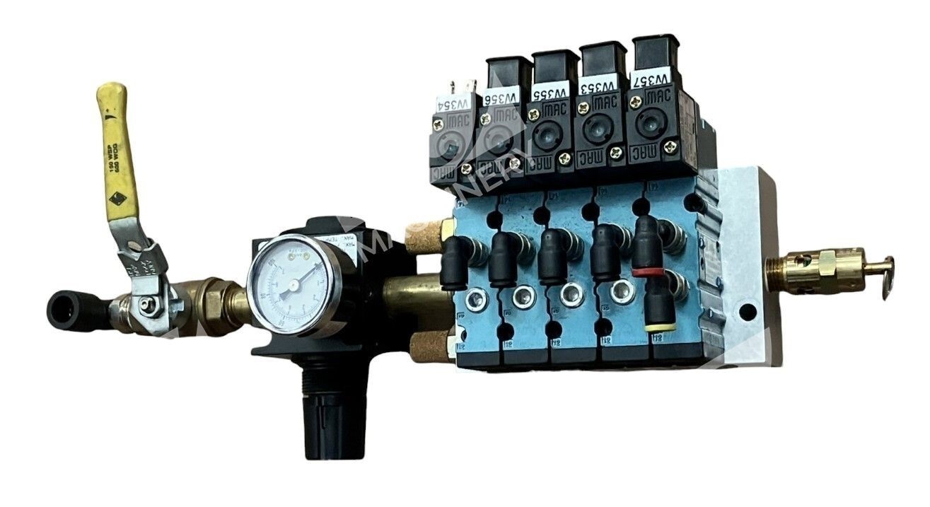 MAC 411A-A0A-DM-DFFJ-1KJ W/ R75-03A, DMB-DFFJ-1KJ Valve Stack Assembly