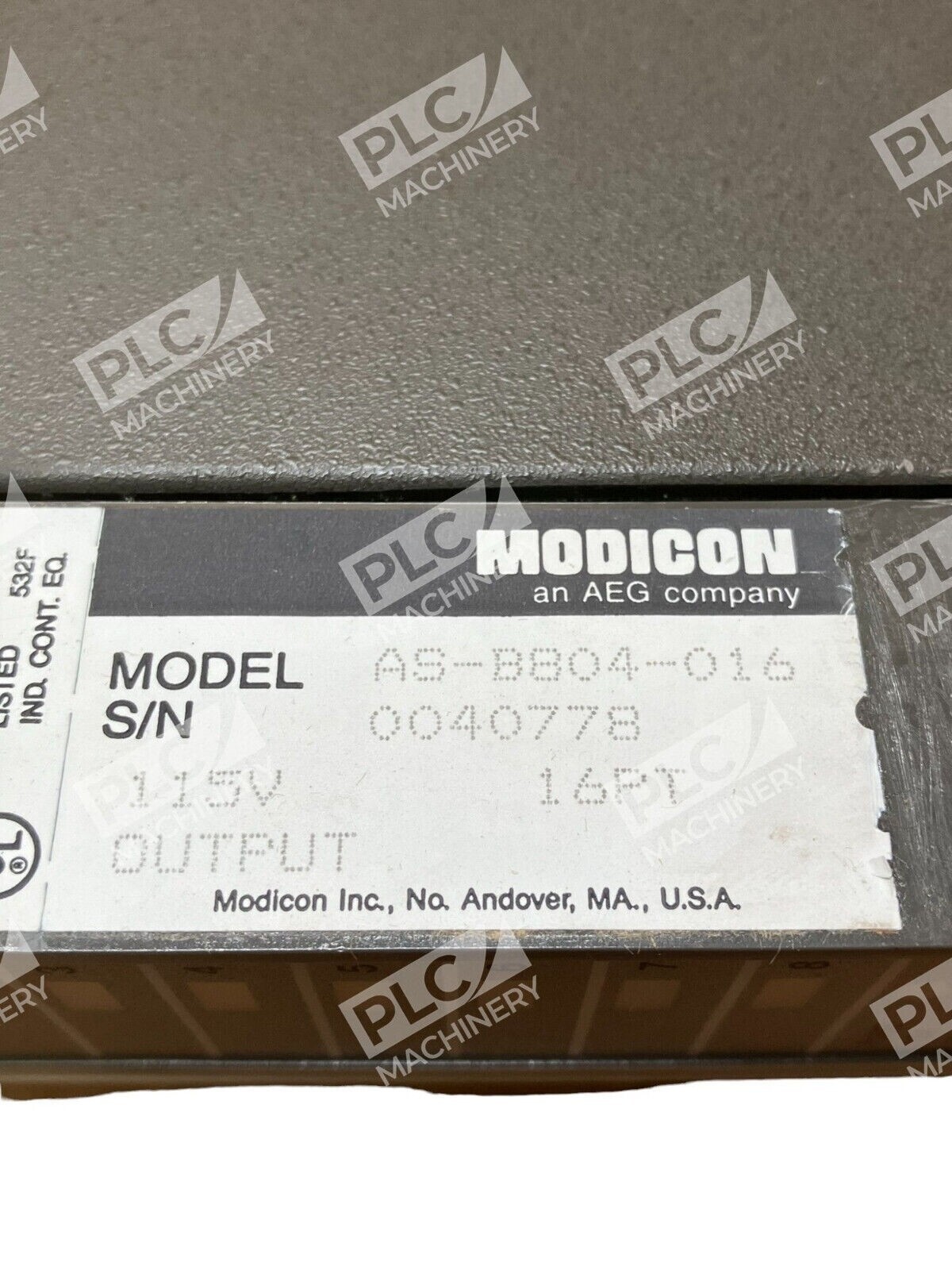 Modicon AS-B804-016 16PT Output Module - Image 3