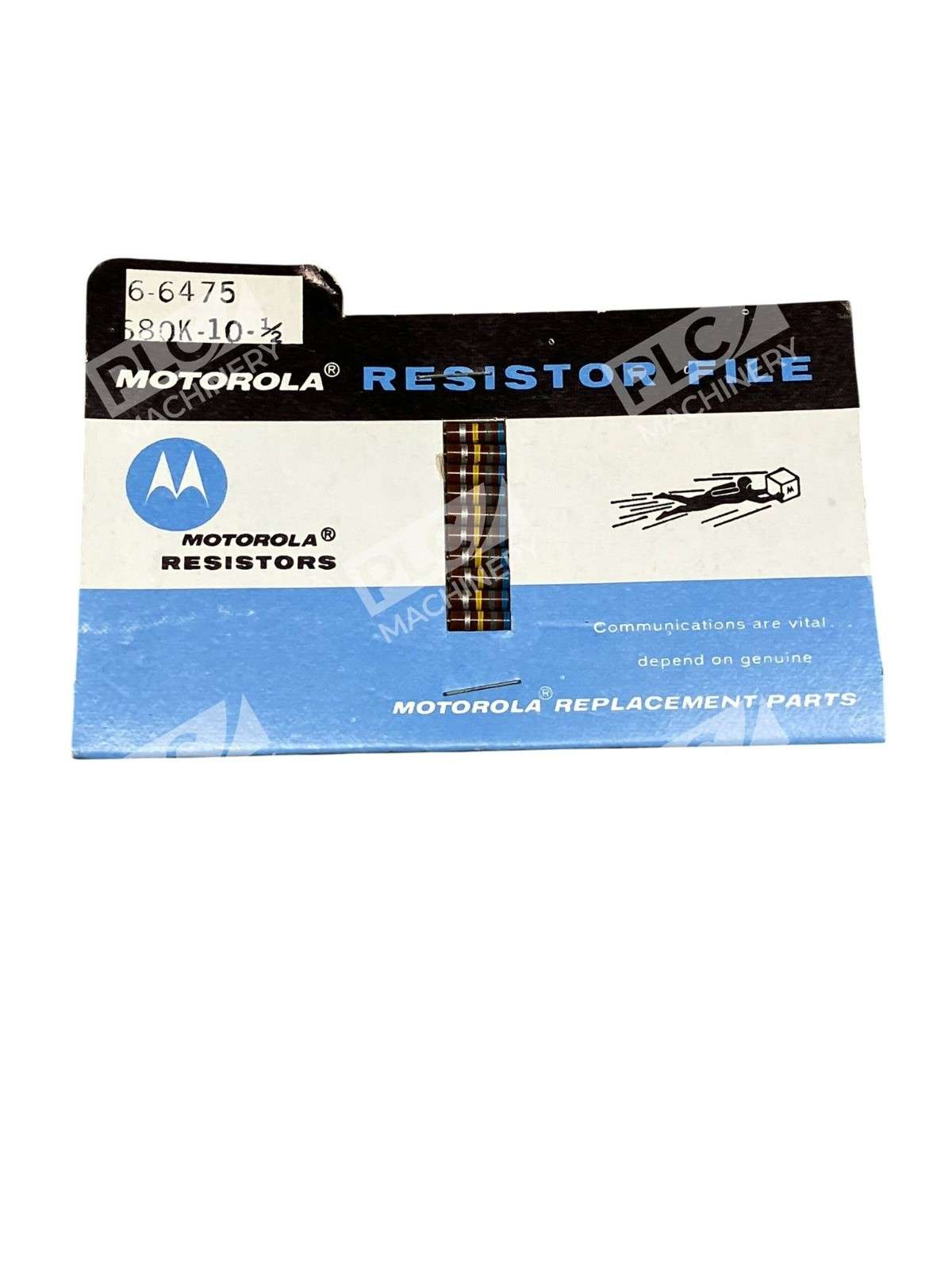 Motorola 680KΩ 0.5W ±10% Carbon Composition Resistor Pack 6-6475 Vintage