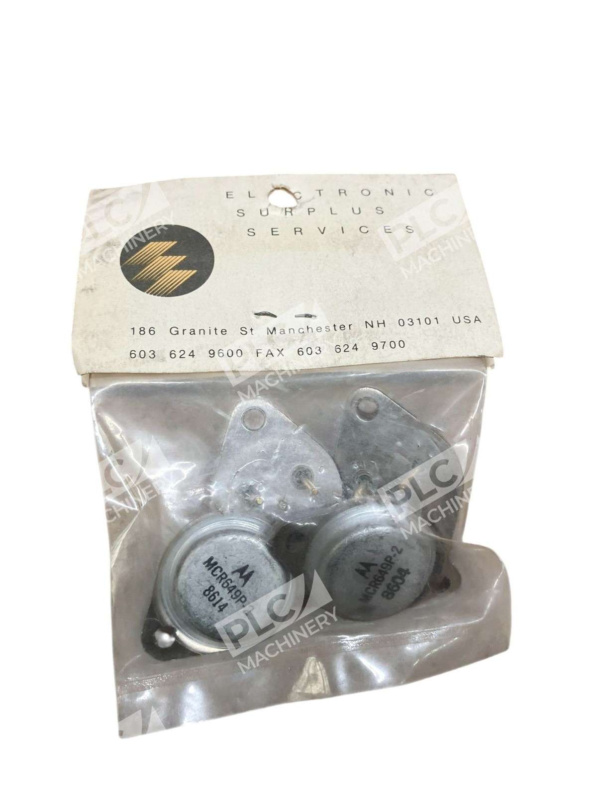 Motorola MCR649P-2 SCR Thyristor TO-3 Metal Can 12.7A 50V Pack of 4