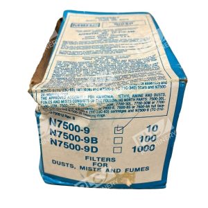 North N7500-9 Filter For Dusts, Fumes and Mists (Box of 10)