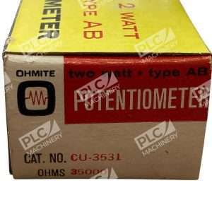 Ohmite CU 3531 Type AB 35k Ohms 2W Potentiometer 297747492331