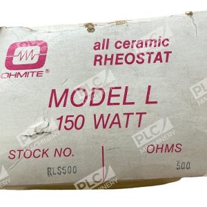 Ohmite RLS500 Model L 150W 500Ohms 227026662461