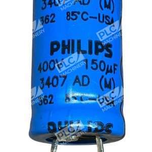 Philips 3407 Series 150F 400V Snap In Aluminum Electrolytic Capacitor