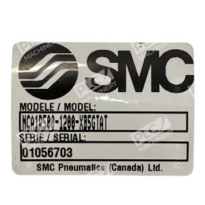 SMC Cylinder NCA1R500 1200 XB5GTAT 227030112221